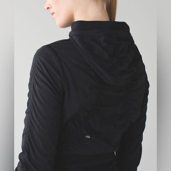 EUC Lululemon Dance Studio Jacket III in Black - Picture 4 of 13